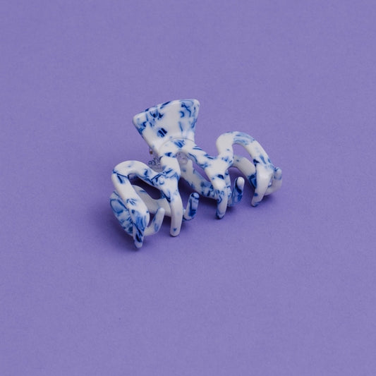 Haarclip Delfts Blue-klein