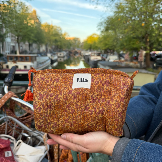 Tote reciclado - no. 3 - neceser incluido