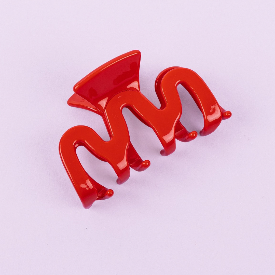 Haarspange Rot