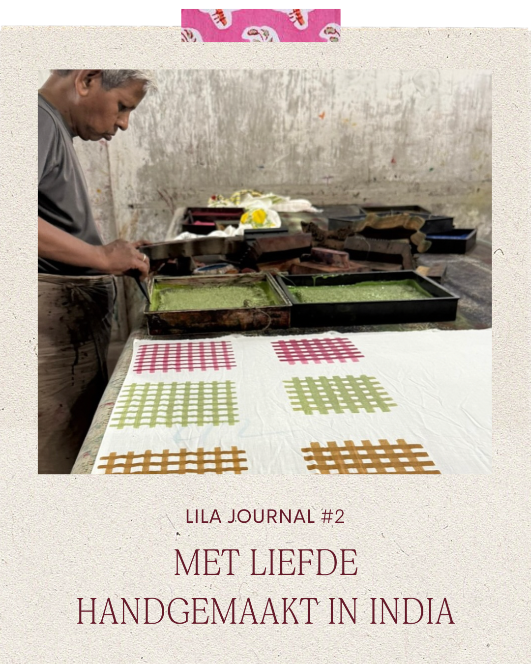 Met liefde handgemaakt in India