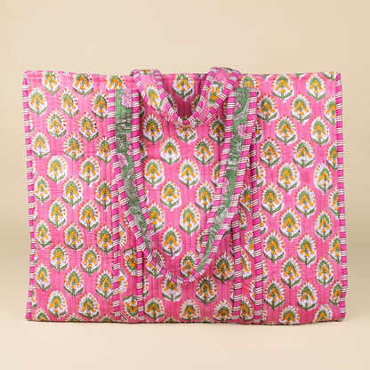 Bolso de mano - Rosa - Verde - No.8