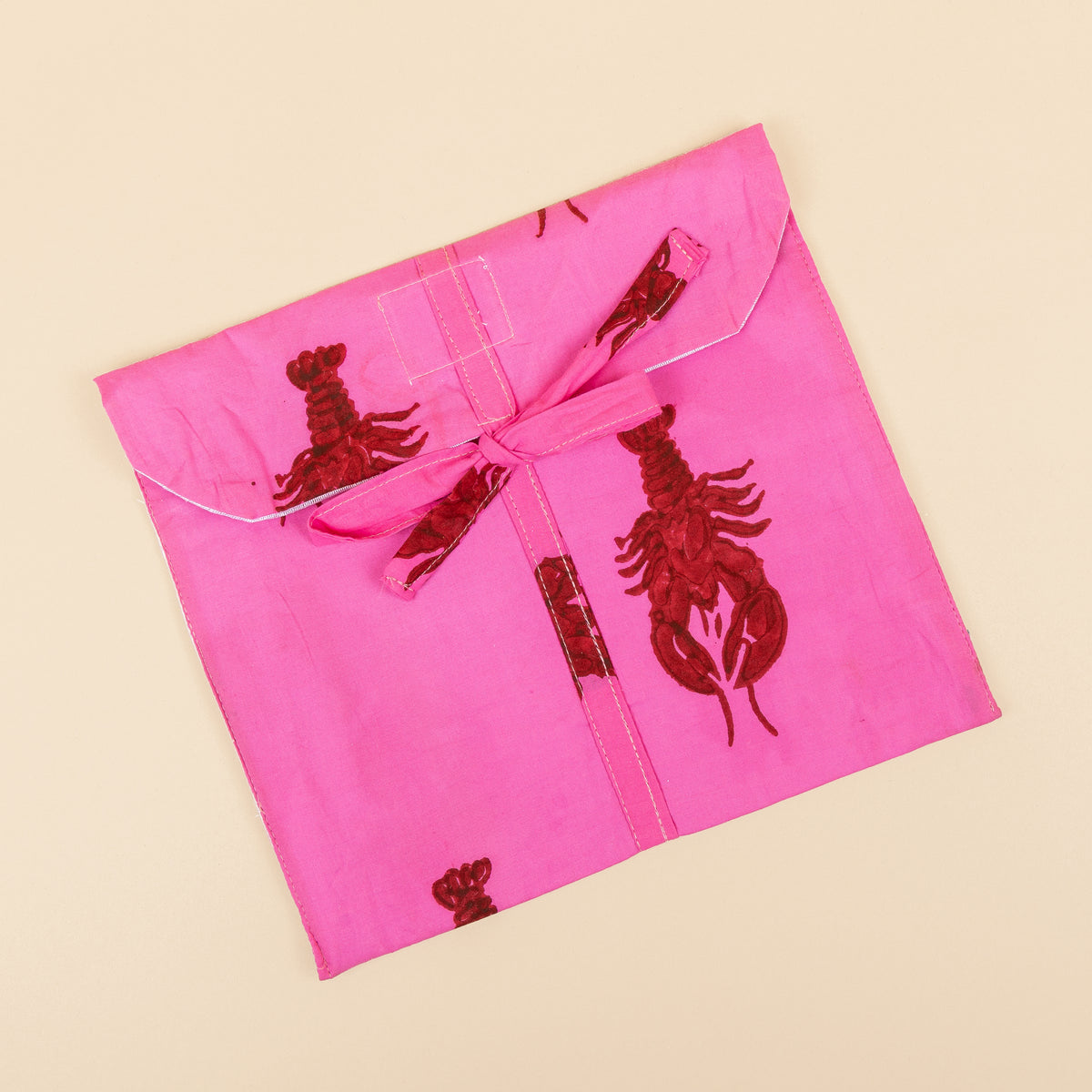 Tote bag - Lobster - Rits- inclusief toilettas -No.2