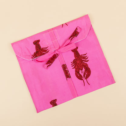Tote bag - Lobster - Rits- inclusief toilettas -No.2