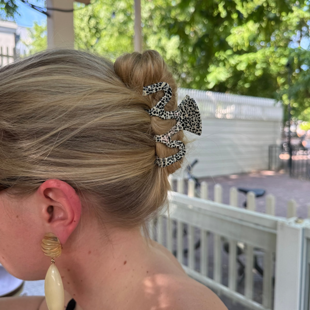 Pince à cheveux à pois - grand