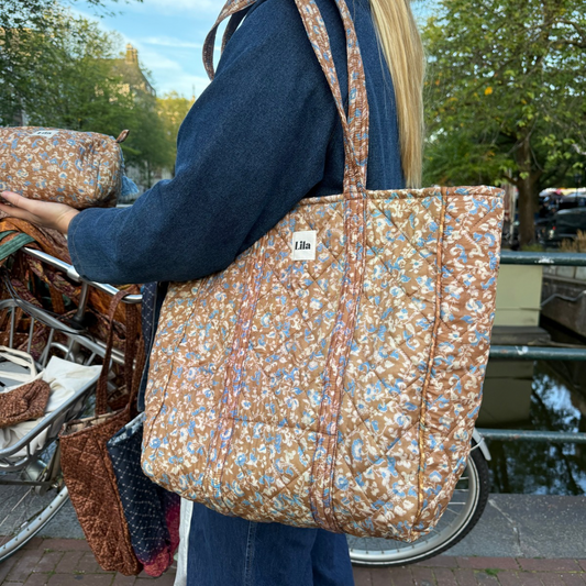 Tote reciclado - no. 10- Neceser incluido