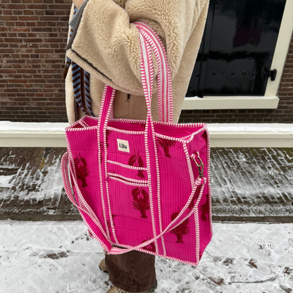 Tote organizado - Langosta - Bestseller - Incluye neceser - No.2