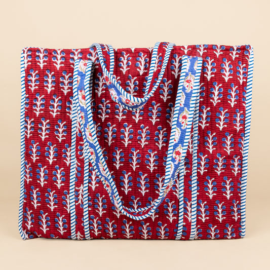 Tote bag - Burgundy - No.9