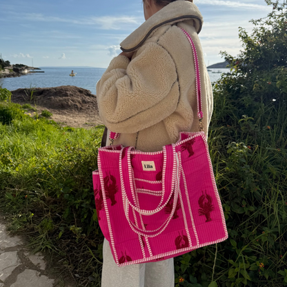 Tote organizado - Langosta - Bestseller - Incluye neceser - No.2