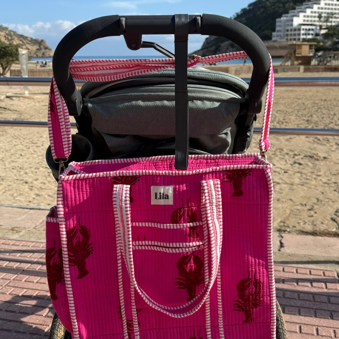 Tote organizado - Langosta - Bestseller - Incluye neceser - No.2