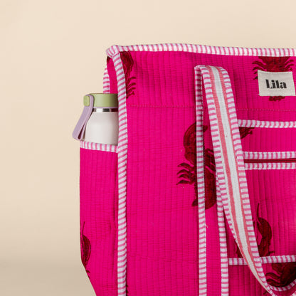 Tote organizado - Langosta - Bestseller - Incluye neceser - No.2