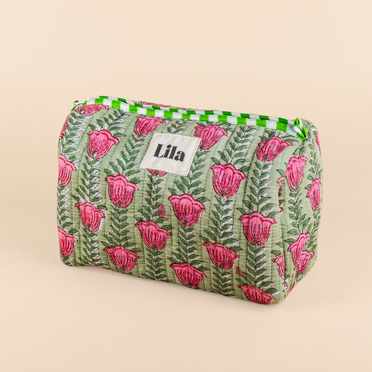 Organized Tote - Vert - Y compris trousse de toilette - no.3