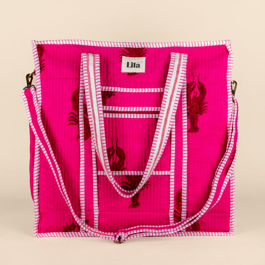 Tote organizado - Langosta - Bestseller - Incluye neceser - No.2