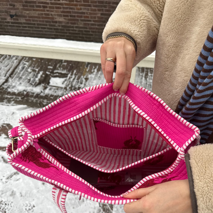 Tote organizado - Langosta - Bestseller - Incluye neceser - No.2