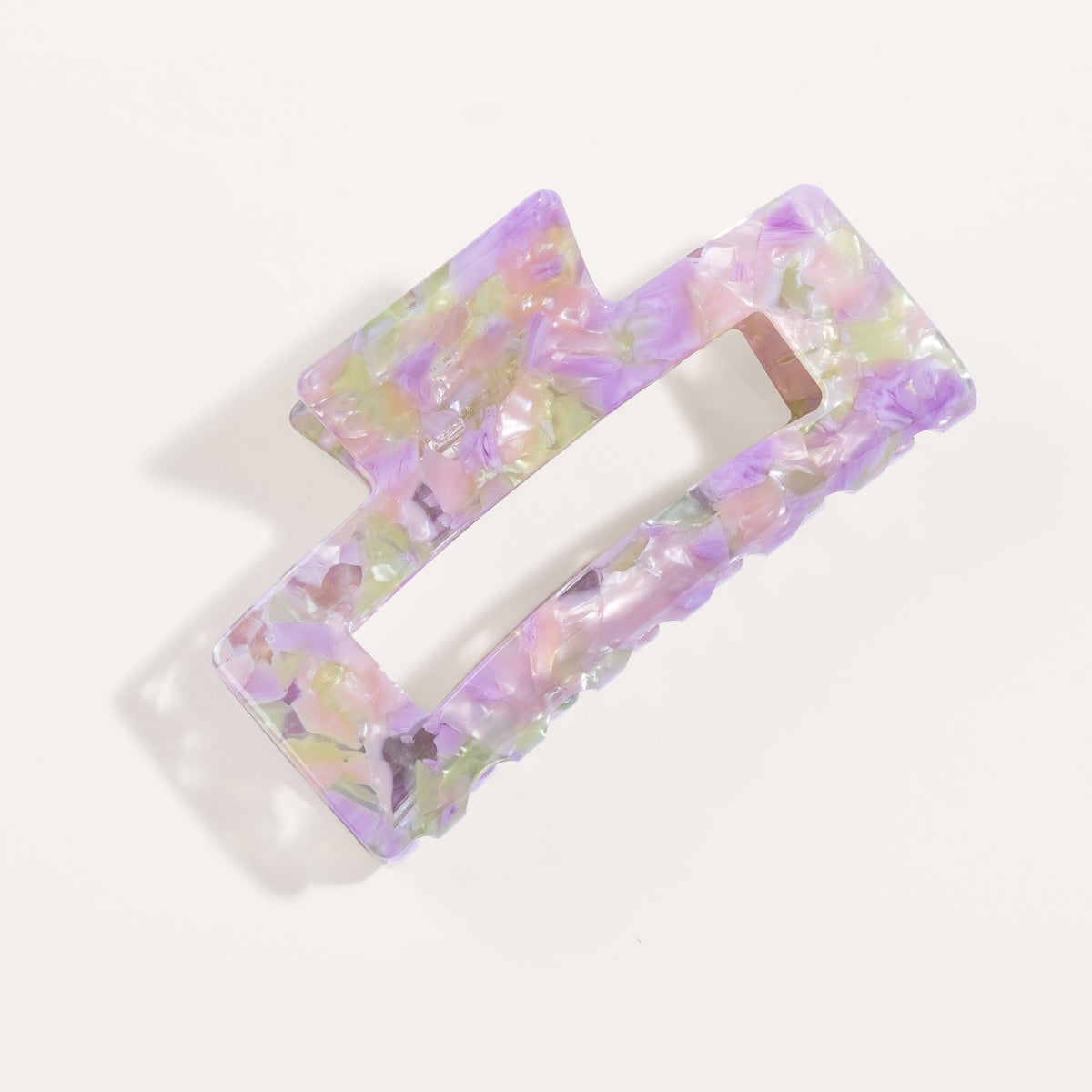 Haarclip Herfstpastel- groot