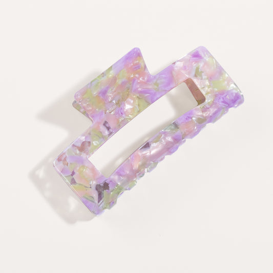 Haarclip Herfstpastel- groot