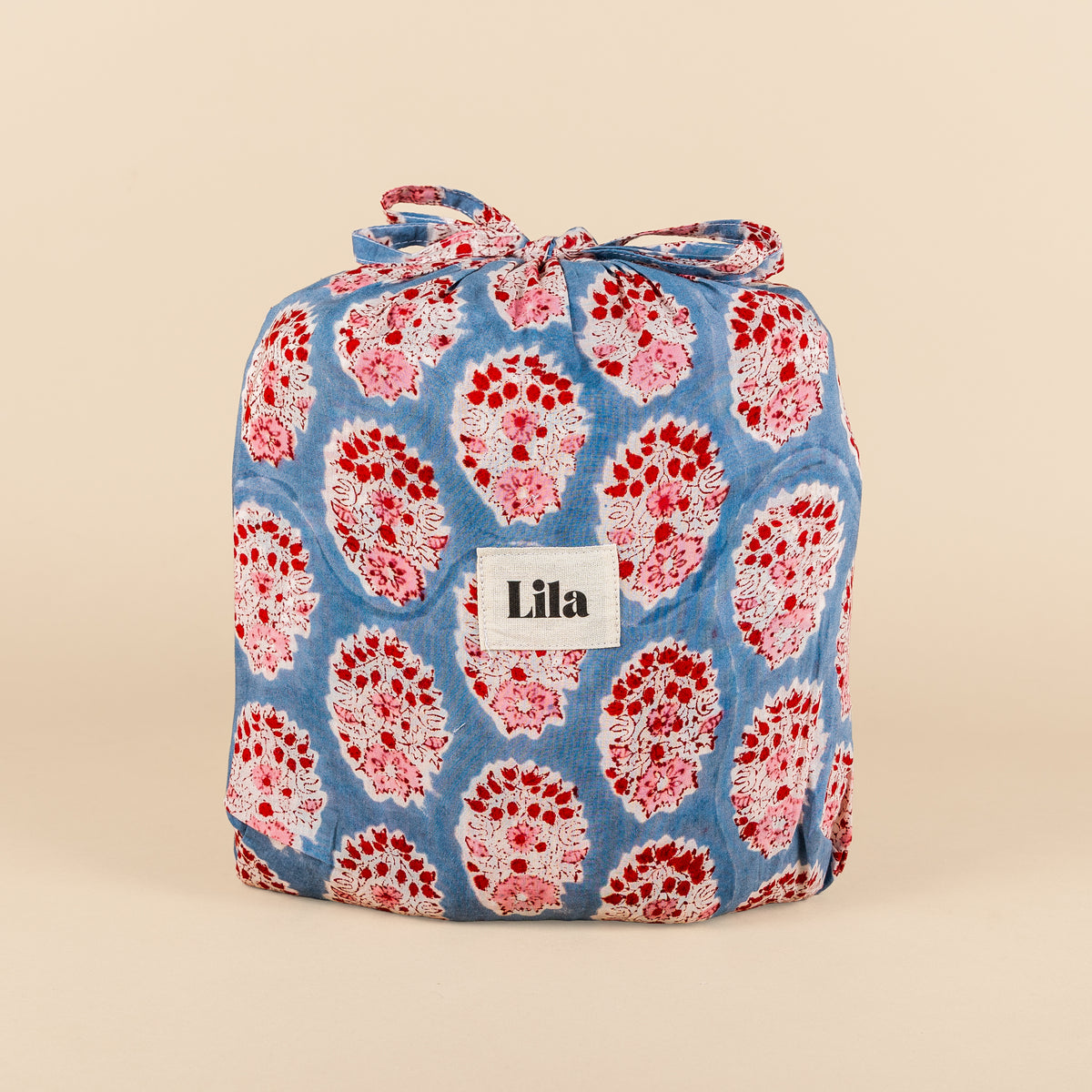 Tote organizado - Azul - Rosa - Incluye neceser - no.3