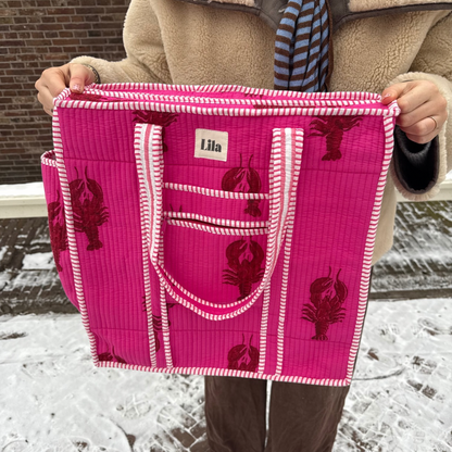 Tote organizado - Langosta - Bestseller - Incluye neceser - No.2