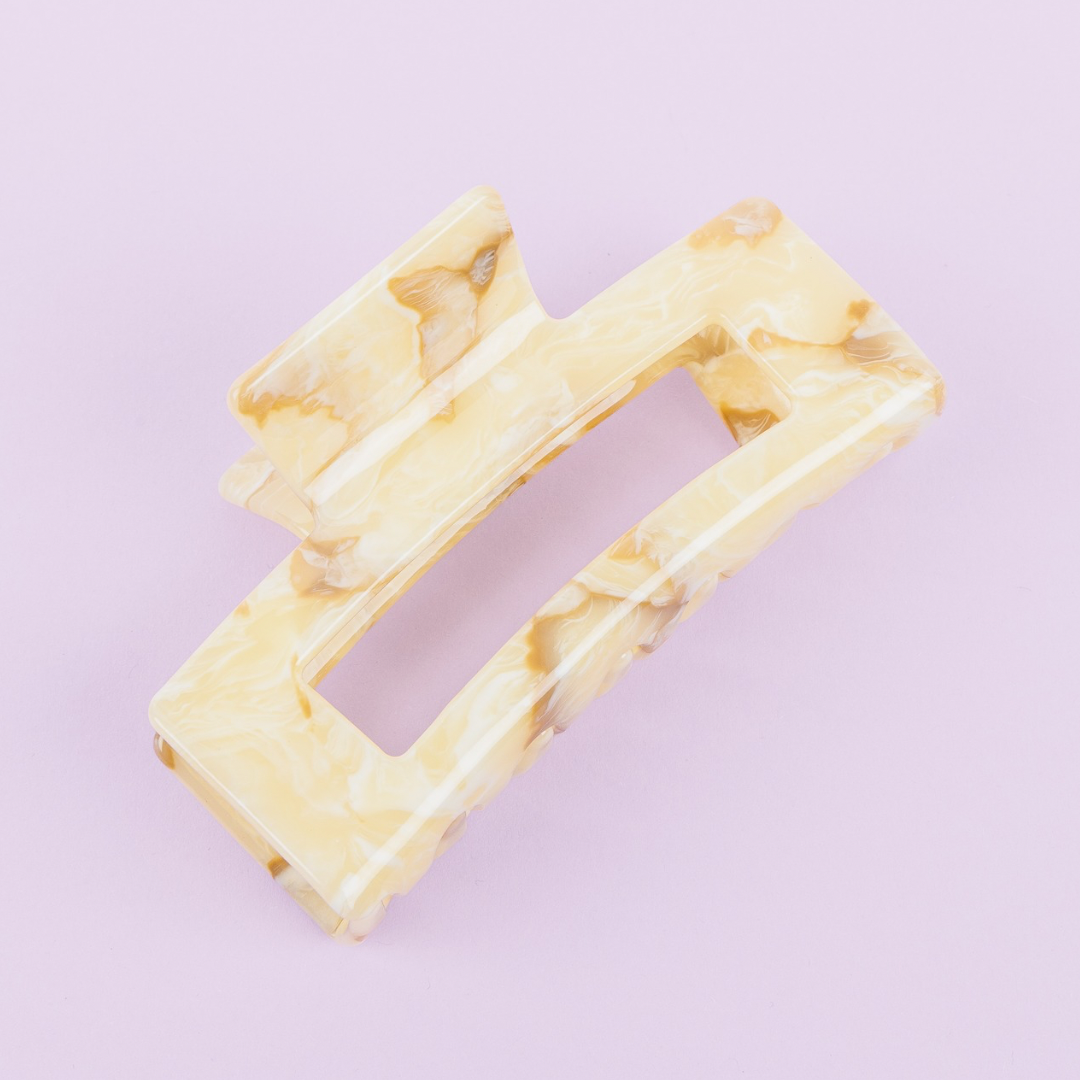 Pinza para el cabello Pudín de caramelo