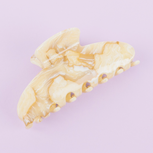 Pinza para el cabello Pudín de caramelo