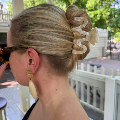 Haarclip Champagne - groot