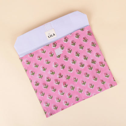Bolso de mano - Rosa - Azul - No.15
