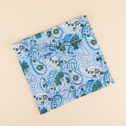 Bolso de mano - Azul claro - Gris - No.21