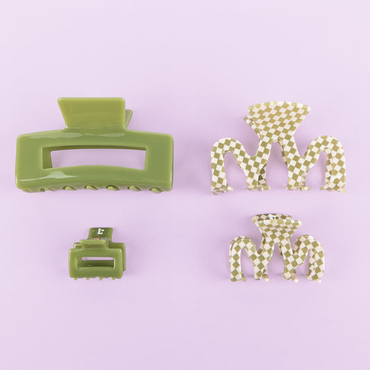 Pinzas para el cabello The Greenies