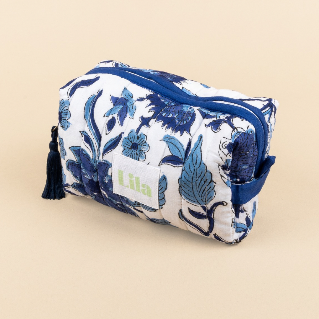 Neceser - Azul Delft - Azul - Pequeño
